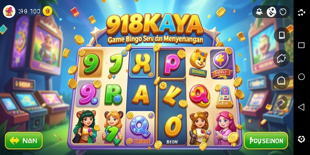 Tampilan gameplay Bingo di 918KAYA yang menarik dan interaktif.
