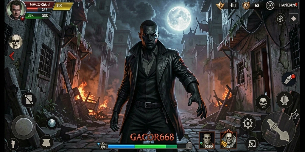 Tampilan gameplay GACOR668 yang menakutkan dan mencekam.