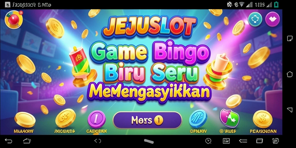 Tampilan gameplay Bingo yang seru di JEJUSLOT.