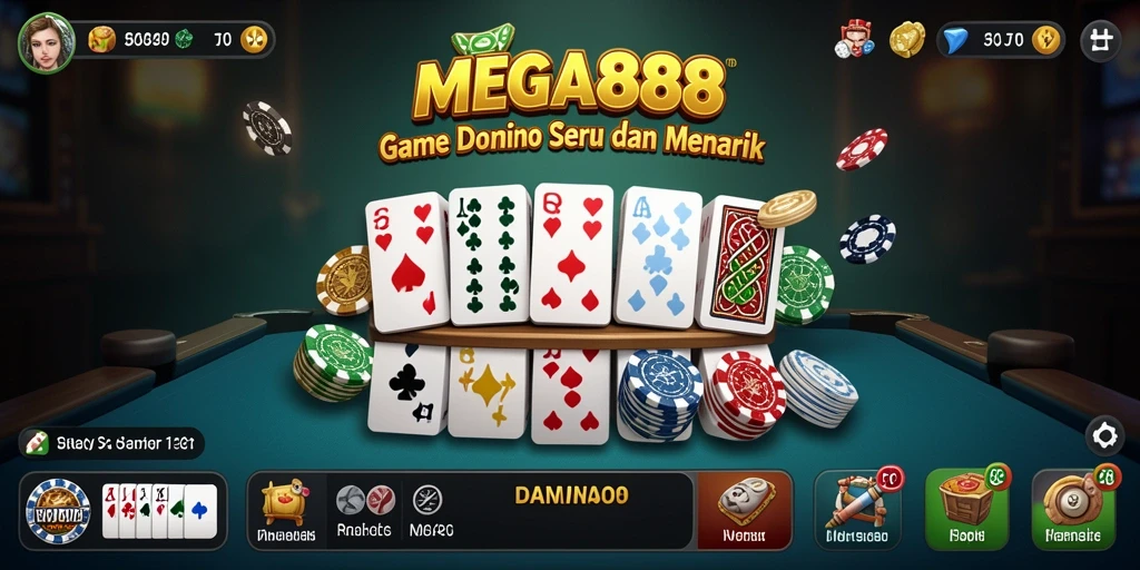 Tampilan gameplay seru dari MEGA888 dengan grafis menawan.