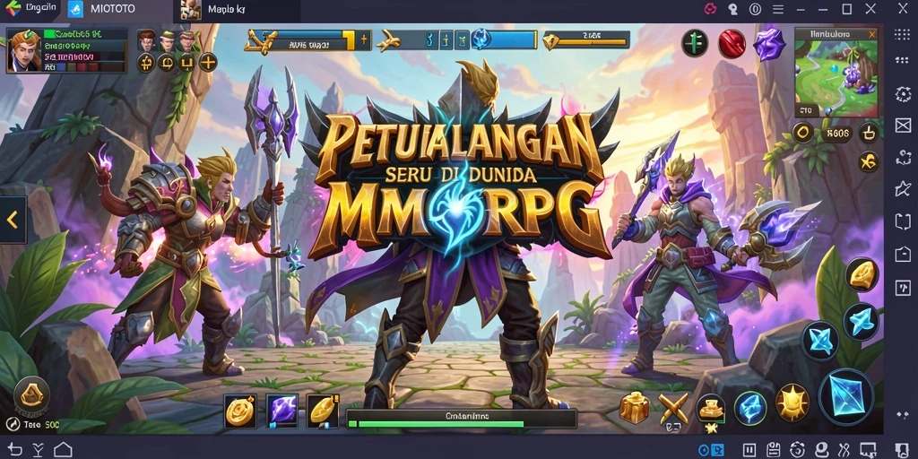 Gameplay dinamis dan petualangan seru di MIOTOTO.