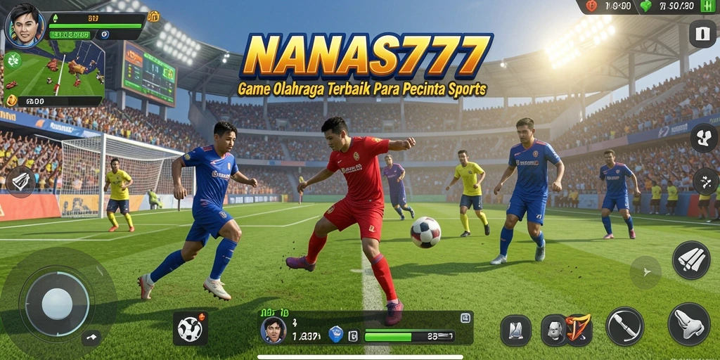Tangkapan layar NANAS777 menampilkan aksi seru dalam game olahraga.