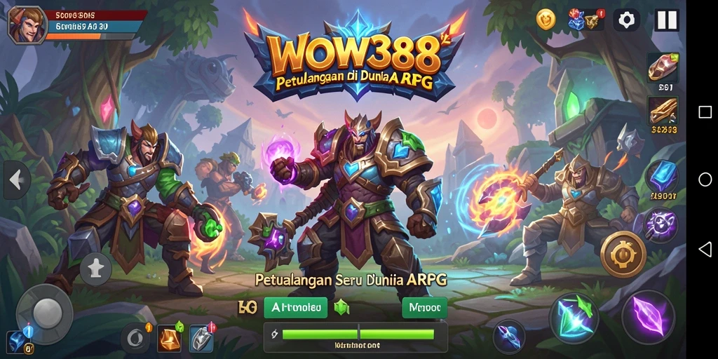 Gameplay menarik dari WOW388 dalam dunia ARPG yang luas.